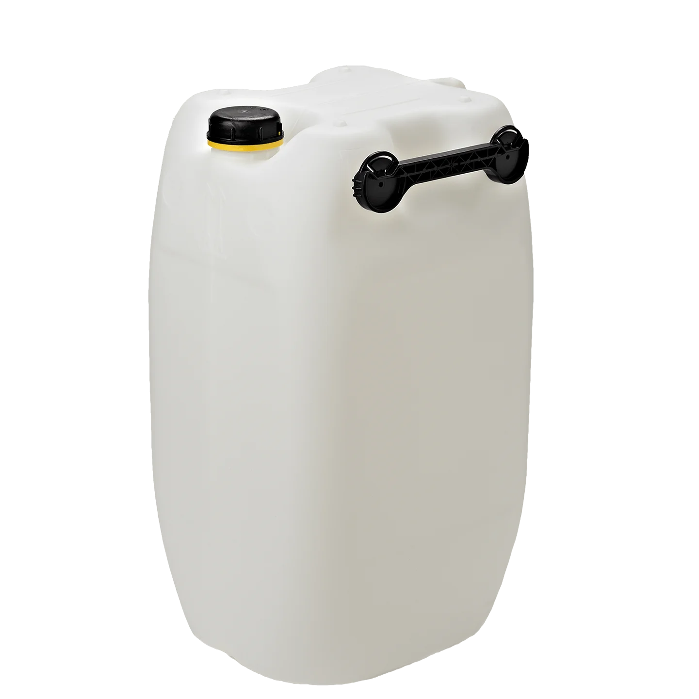 Kanister 60l natur mit Dreigriff 2850g. mit UN-X-Gefahrgut- und Lebensmittelzulassung inkl. Standard Verschluss OV71