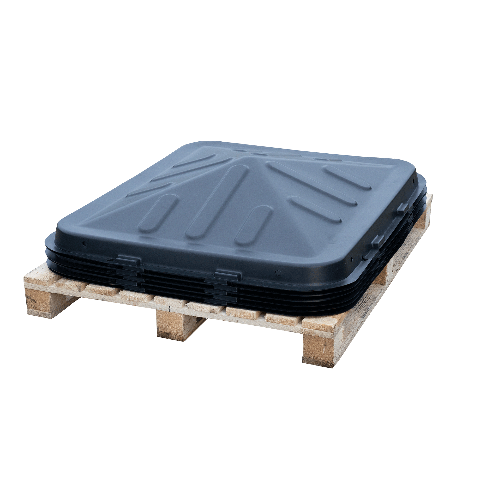 IBC-Abdeckung/IBC-Roof als Schutz für IBC-Container inklusive 4x Metallverriegelungen