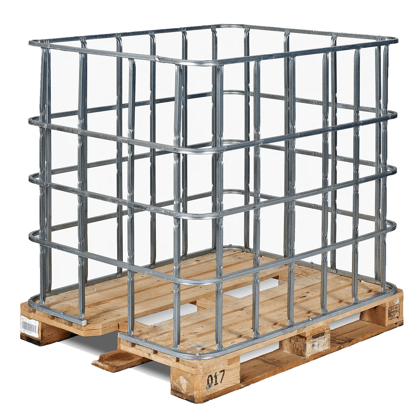 IBC-Gitterbox Holzpalette