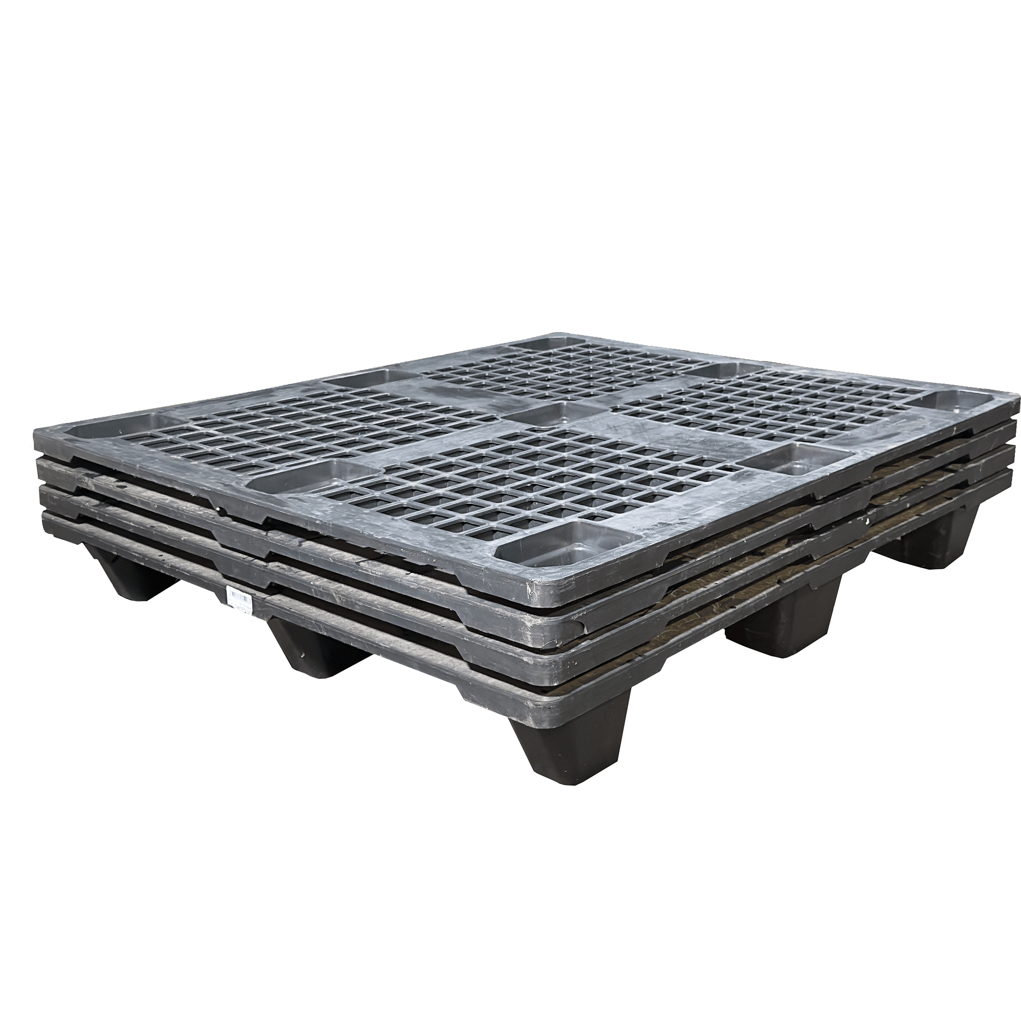 Kunststoffpalette nestbar 120cm x 100 cm x 15cm, Mindestabnahmemenge 5