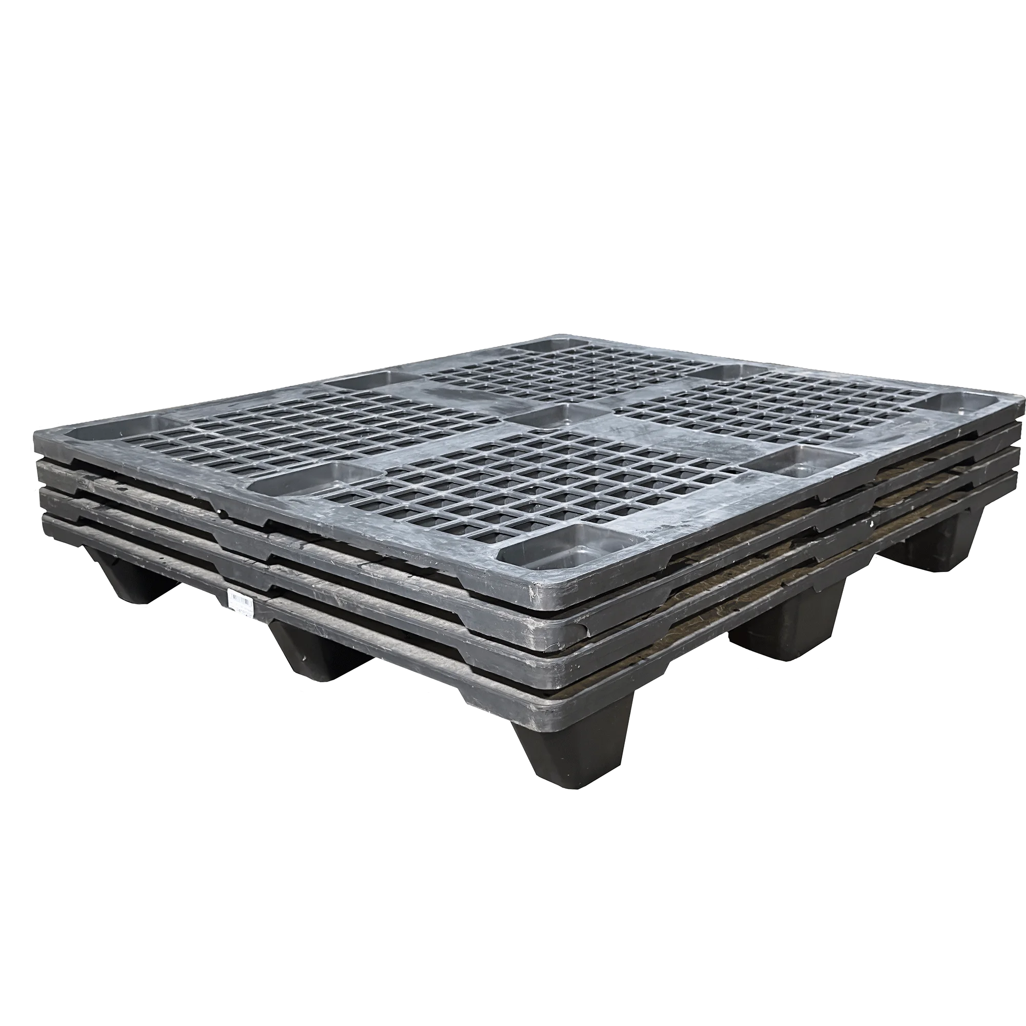 Kunststoffpalette nestbar 120cm x 100 cm x 15cm, Mindestabnahmemenge 5