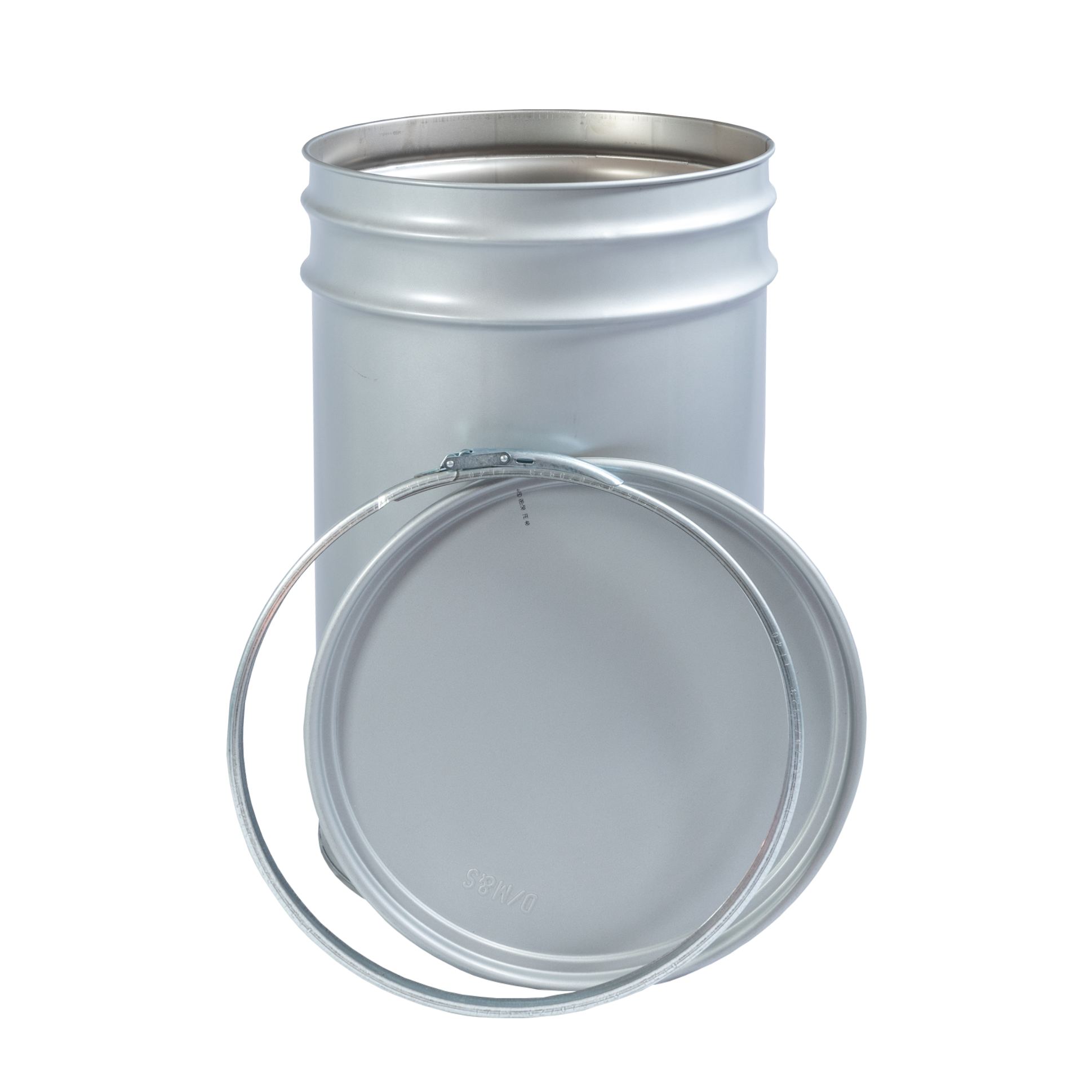 Stahlblechdeckelgebinde 100l roh, X-Zulassung NEU