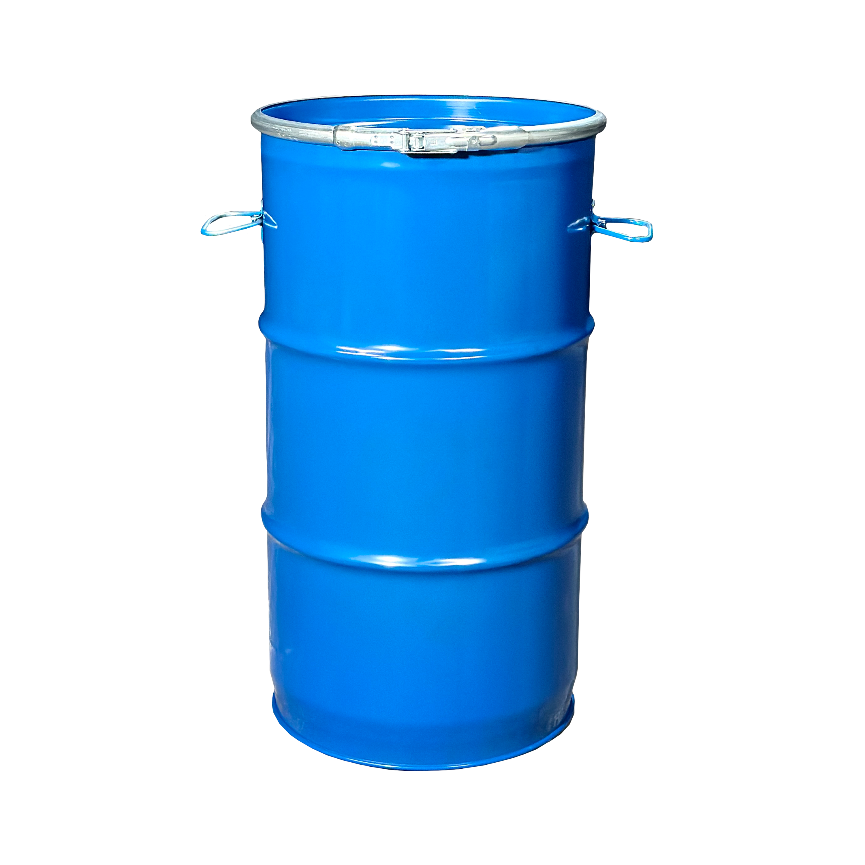 Stahldeckelfass 60l roh mit UN-XY Zulassung für Flüssigkeiten und Feststoffe NEU