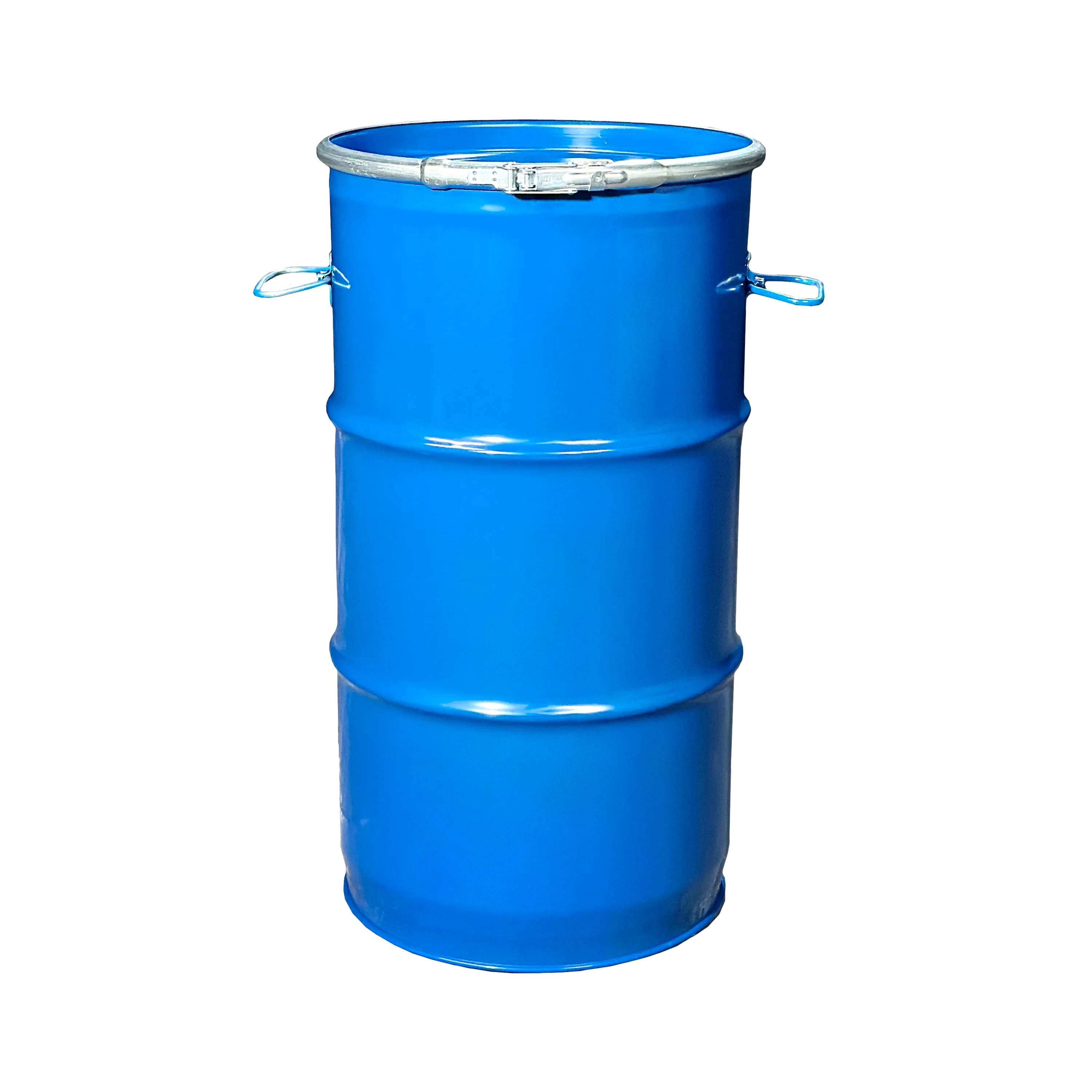 Stahldeckelfass 60l roh mit UN-XY Zulassung für Flüssigkeiten und Feststoffe NEU