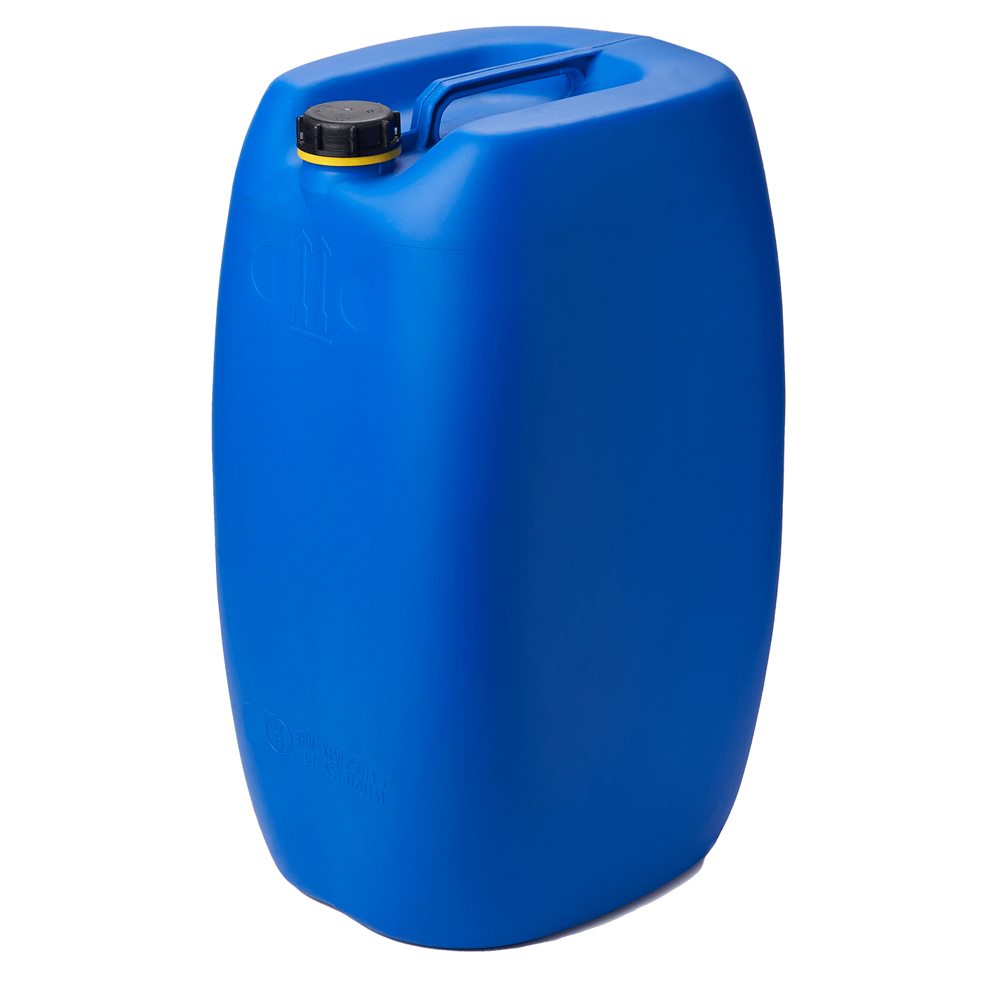 Kanister 60l blau 2500g. mit UN-X-Gefahrgut- und Lebensmittelzulassung inkl. Entgasungsventil OV61
