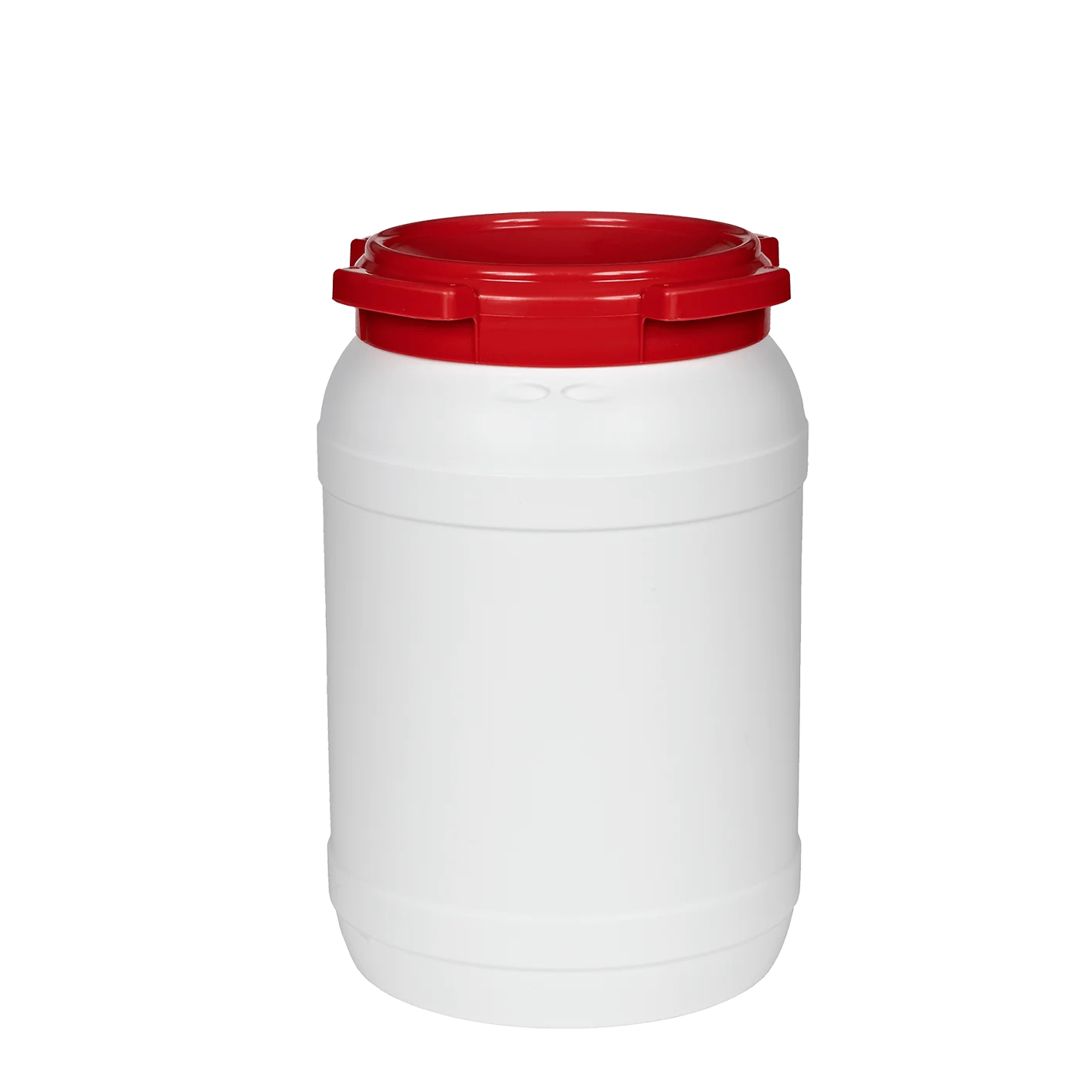 Weithalsfass 20l rot-weiß NEU