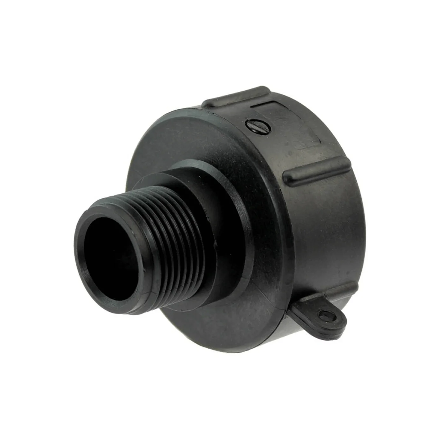 IBC-Container Anschluss S60x6, 2 Zoll auf 1 Zoll Adapter für Bspw. GEKA-Kupplungen o.Ä. IBC-Container Anschluss S60x6, 2 Zoll auf 1 Zoll Adapter für Bspw. GEKA-Kupplungen o.Ä.