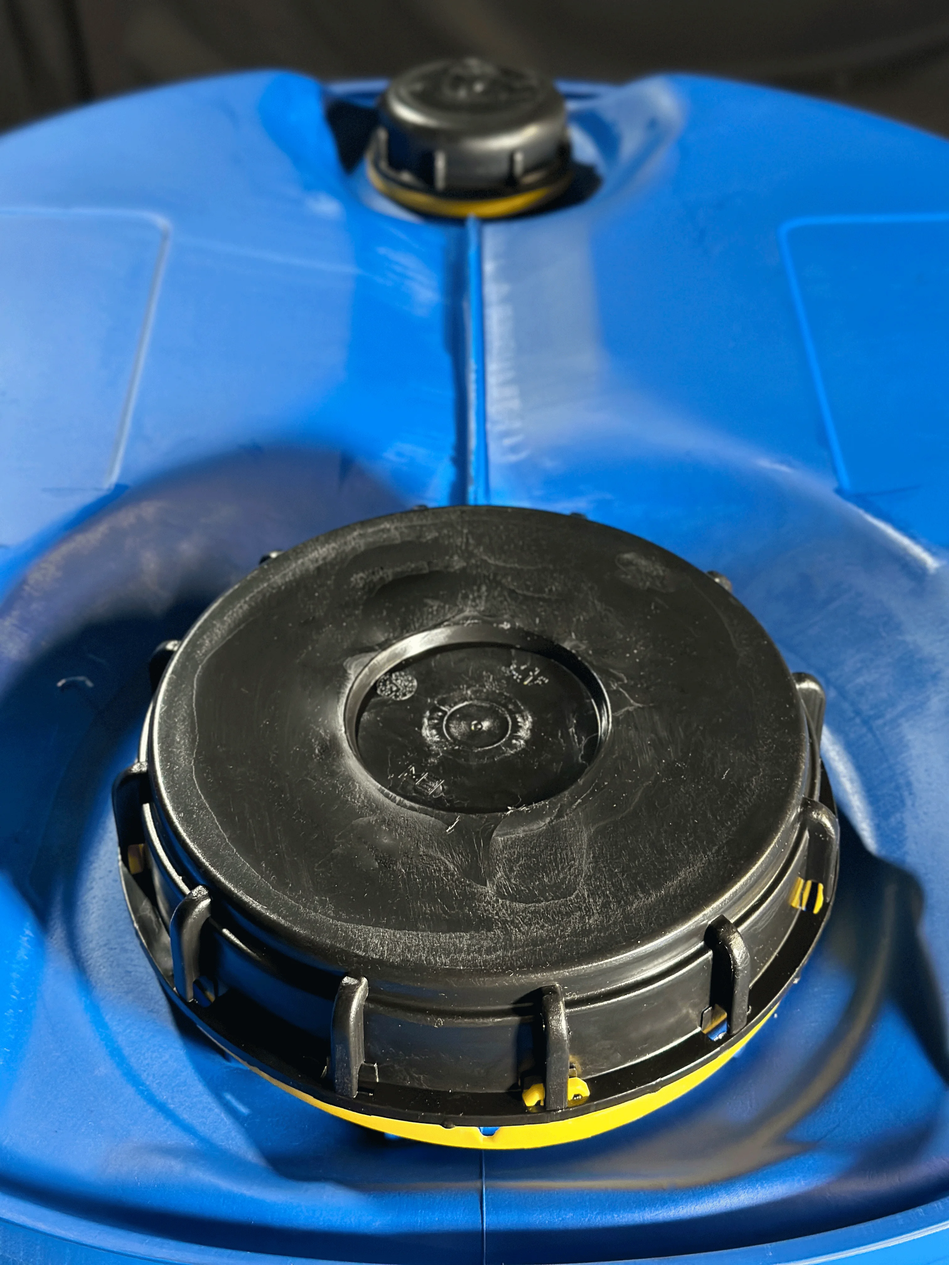 Kunststoffspundfass 220l DN150 Weithalsöffnung (Megatop) für Rührwerke mit Gefahrgutzulassung und Lebensmittelzulassung NEU