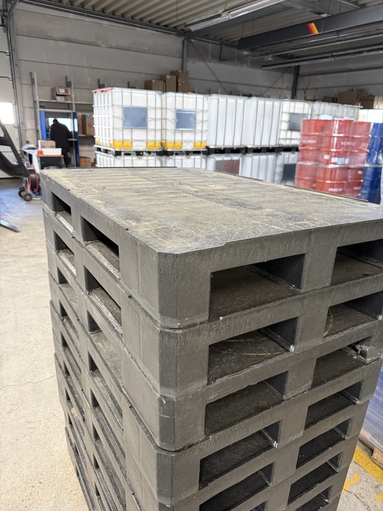 Euro - Kunststoffpalette 120cm x 80cm x 14cm, Mindestabnahmemenge 5 Stück