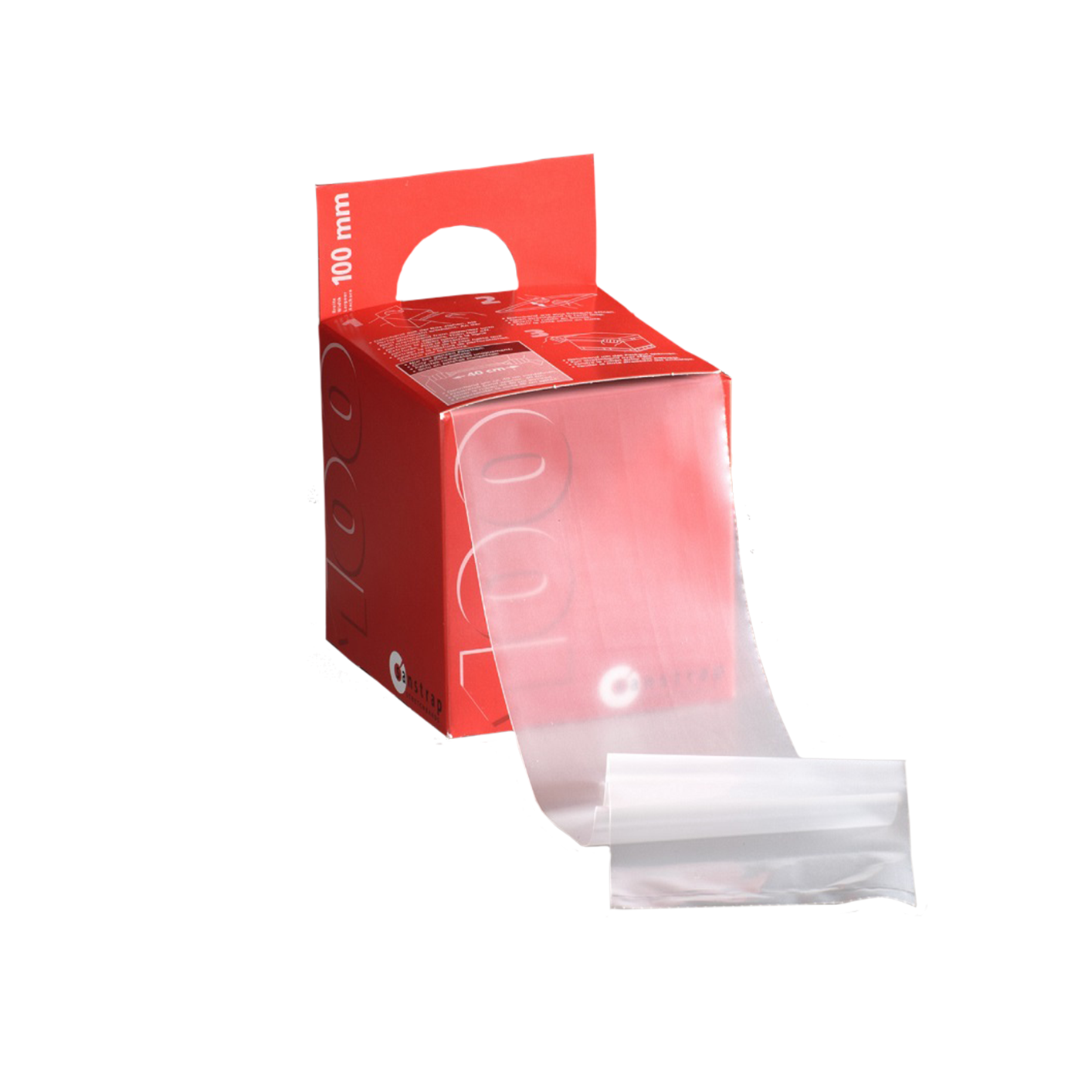 Elastische Palettenbänder/Dehnbänder in praktischer Spenderbox 100Stück Elastische Palettenbänder/Dehnbänder in praktischer Spenderbox 100Stück