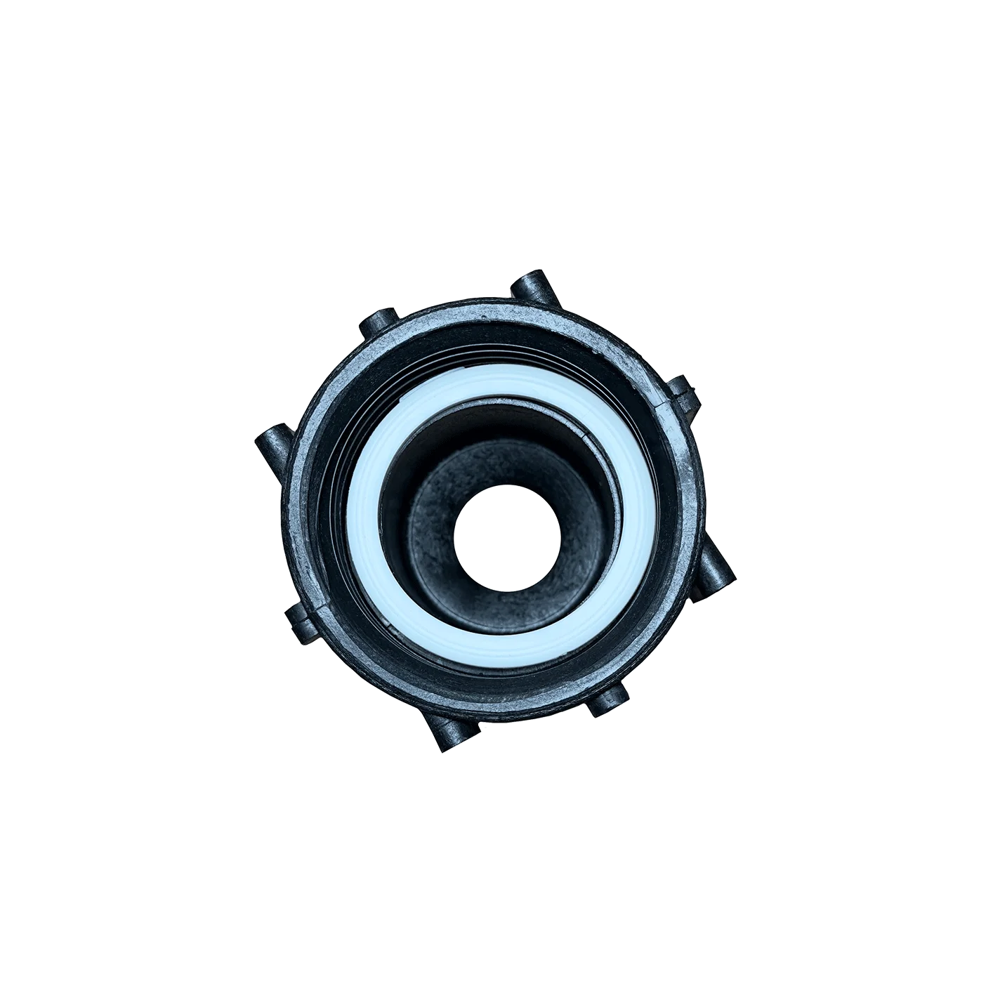 IBC-Container Adapter 2-Zoll IG auf 1-Zoll AG, schwarz 