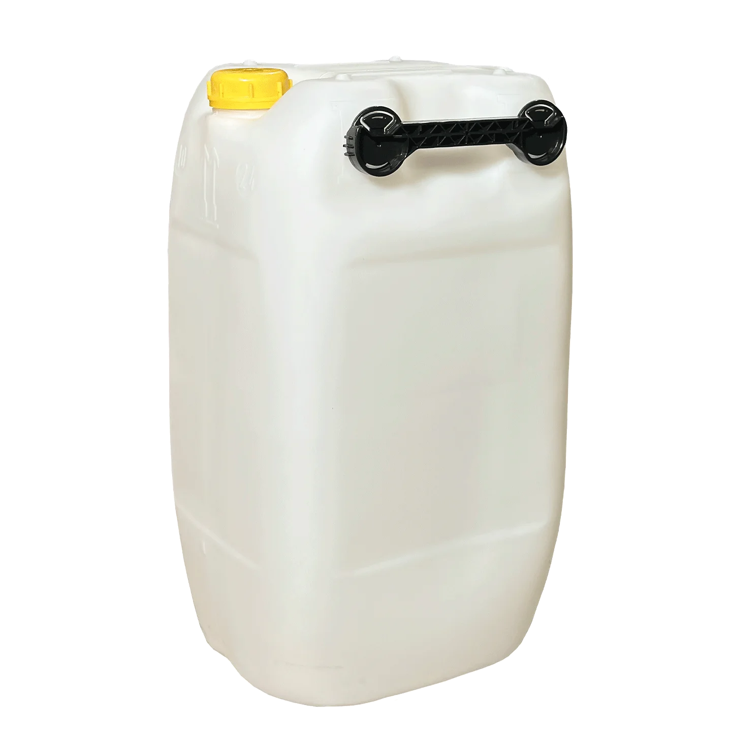 Kanister 60l natur mit Dreigriff 2850g. mit UN-X-Gefahrgut- und Lebensmittelzulassung inkl. Entgasungsventil OV71