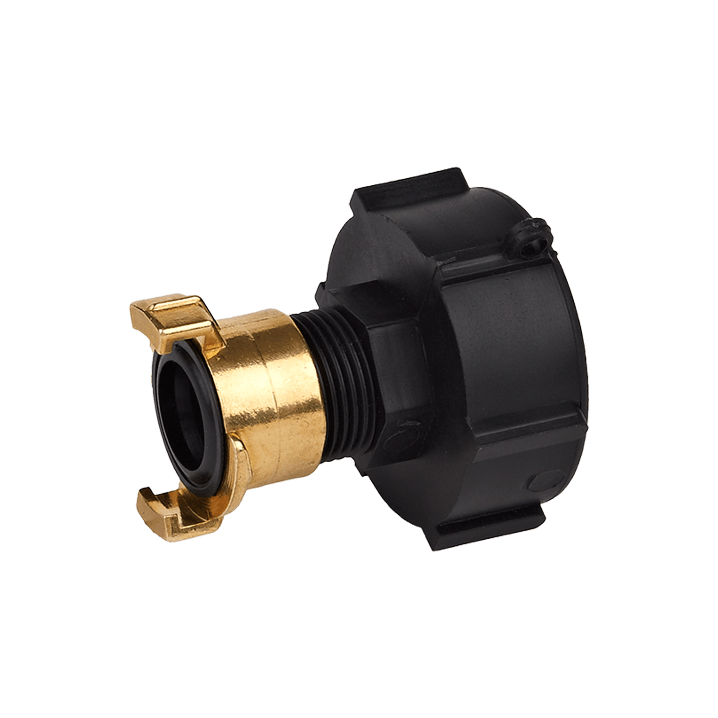 IBC-Wassertankanschluss 2 Zoll auf 1 Zoll Adapter inkl. GEKA-Kupplung für Schläuche o.Ä. IBC-Wassertankanschluss 2 Zoll auf 1 Zoll Adapter inkl. GEKA-Kupplung für Schläuche o.Ä.