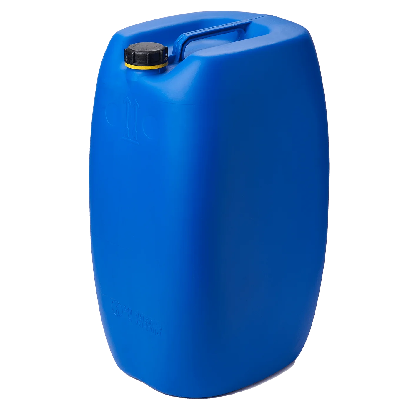 Kanister 60l blau 2500g. mit UN-X-Gefahrgut- und Lebensmittelzulassung inkl. Standard Verschluss OV61
