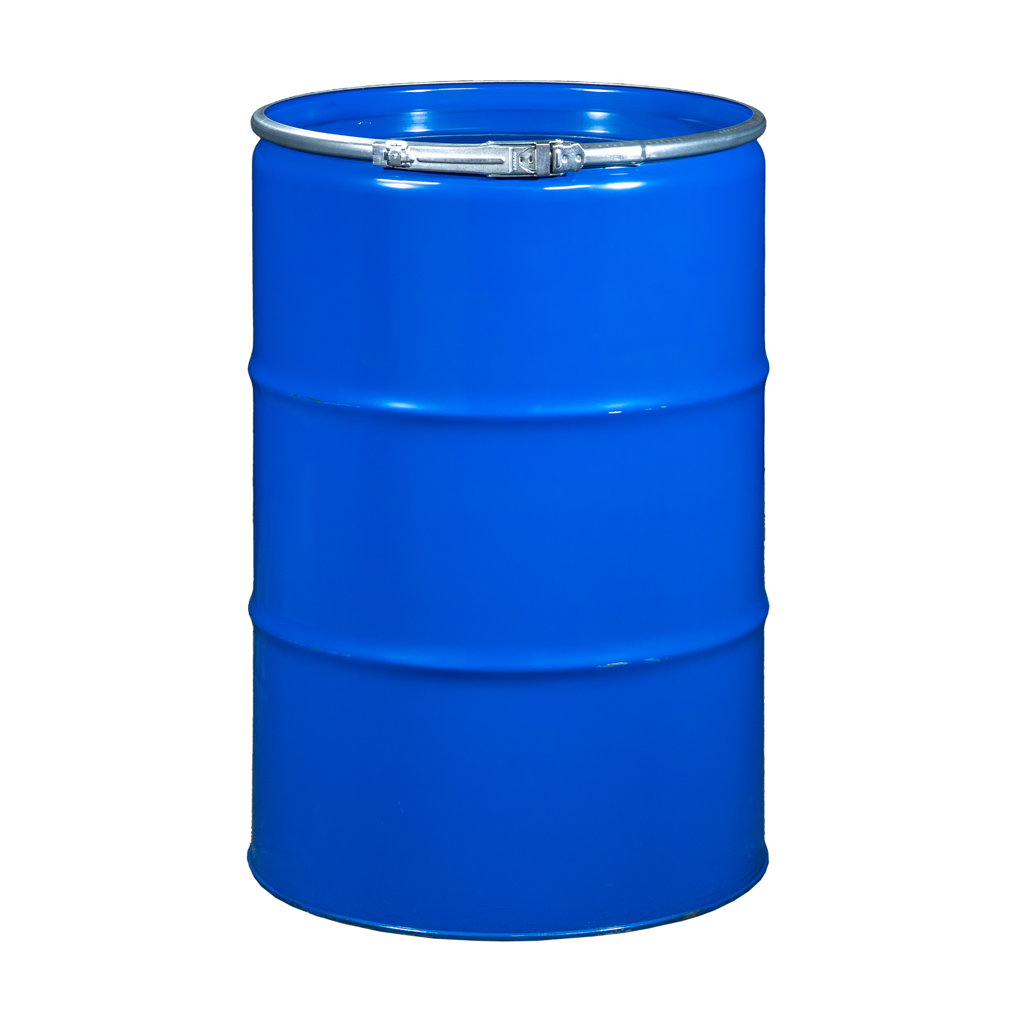 Stahldeckelfass 210l mit kleinen Dellen (Siehe  3. Foto) roh mit UN-X Zulassung Containergerecht NEU