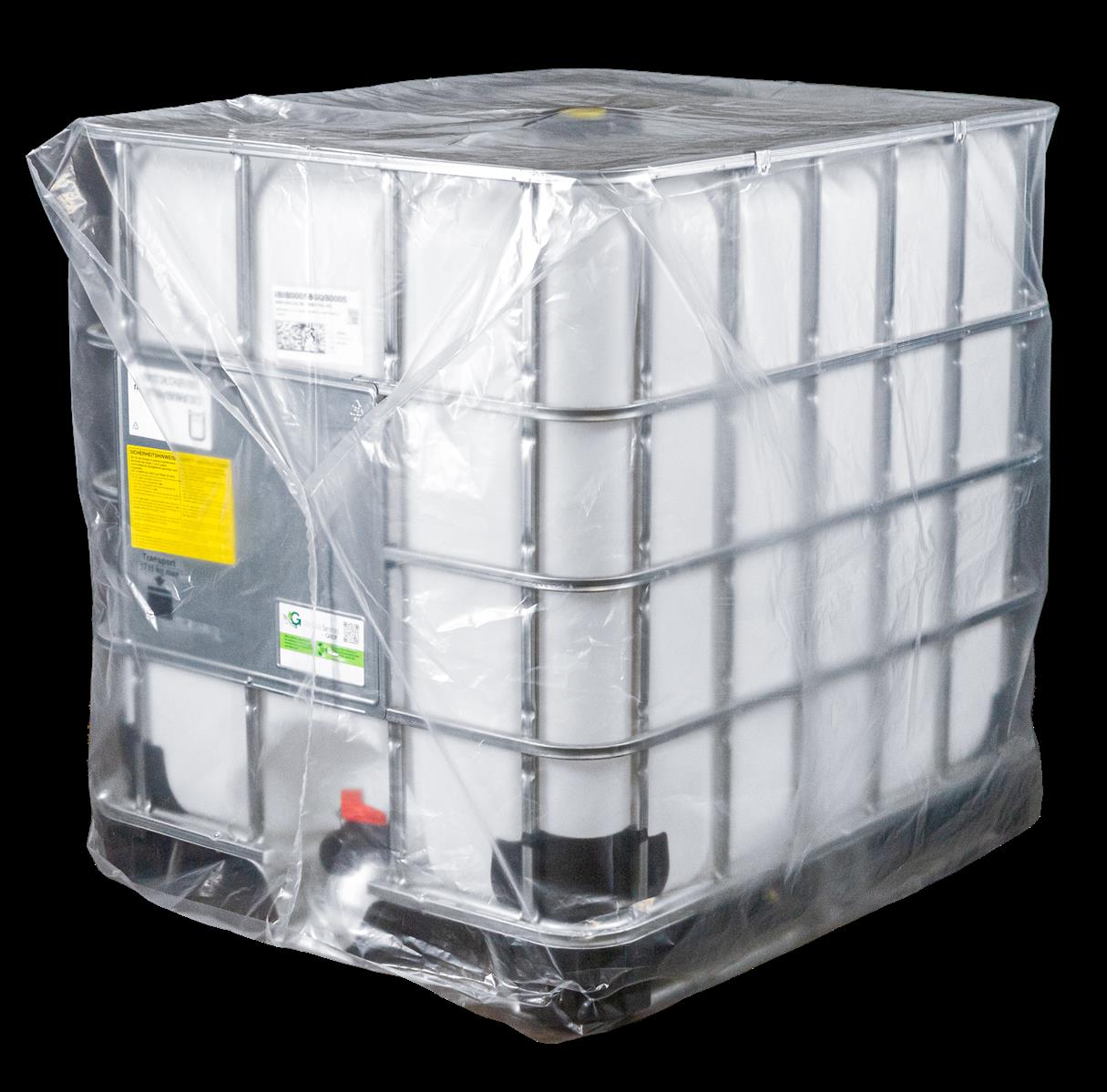 IBC UV Schutz-Haube natur-transparent 1000L