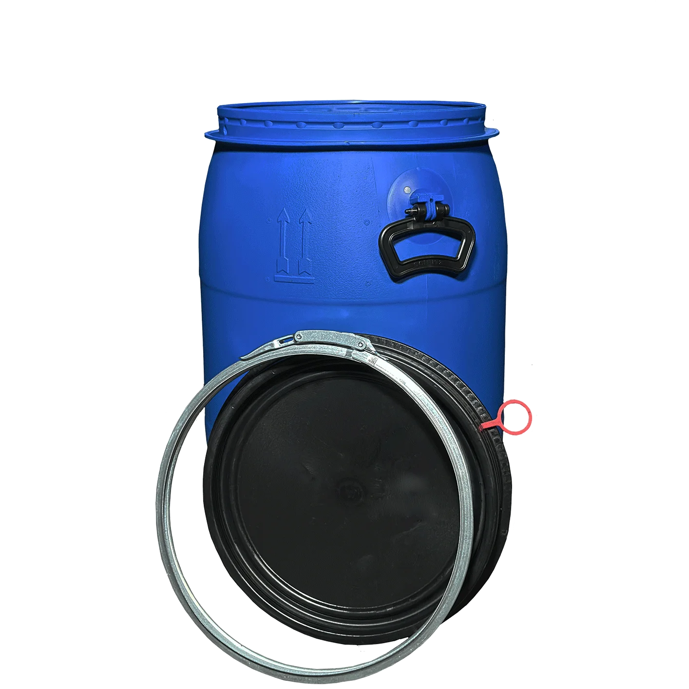 Kunststoffdeckelfass 60l STANDARD mit Gefahrgutzulassung und Lebensmittelzulassung NEU Kunststoffdeckelfass 60l STANDARD mit Gefahrgutzulassung und Lebensmittelzulassung NEU