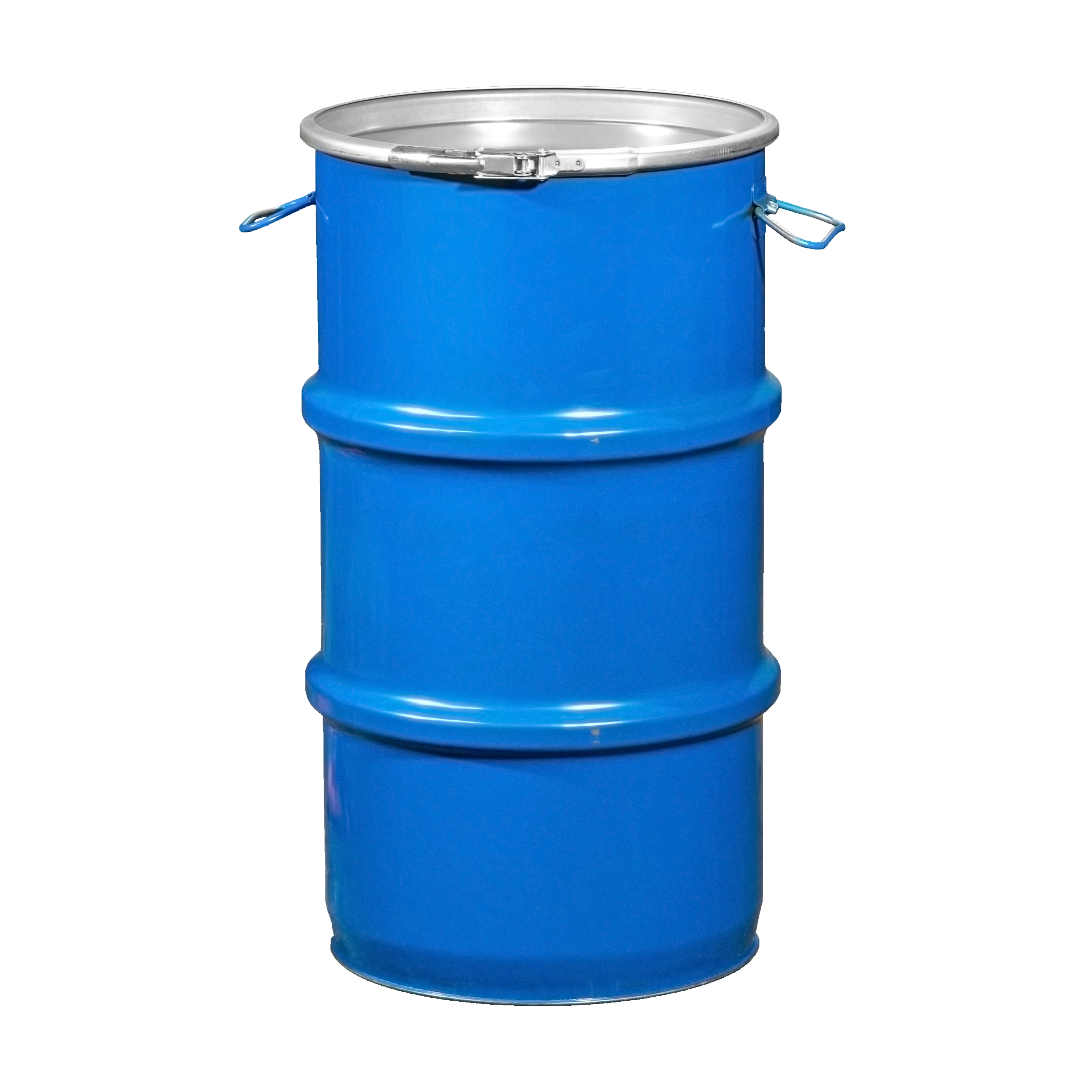 Stahldeckelfass 60l roh mit UN-XY Zulassung für Flüssigkeiten und Feststoffe NEU