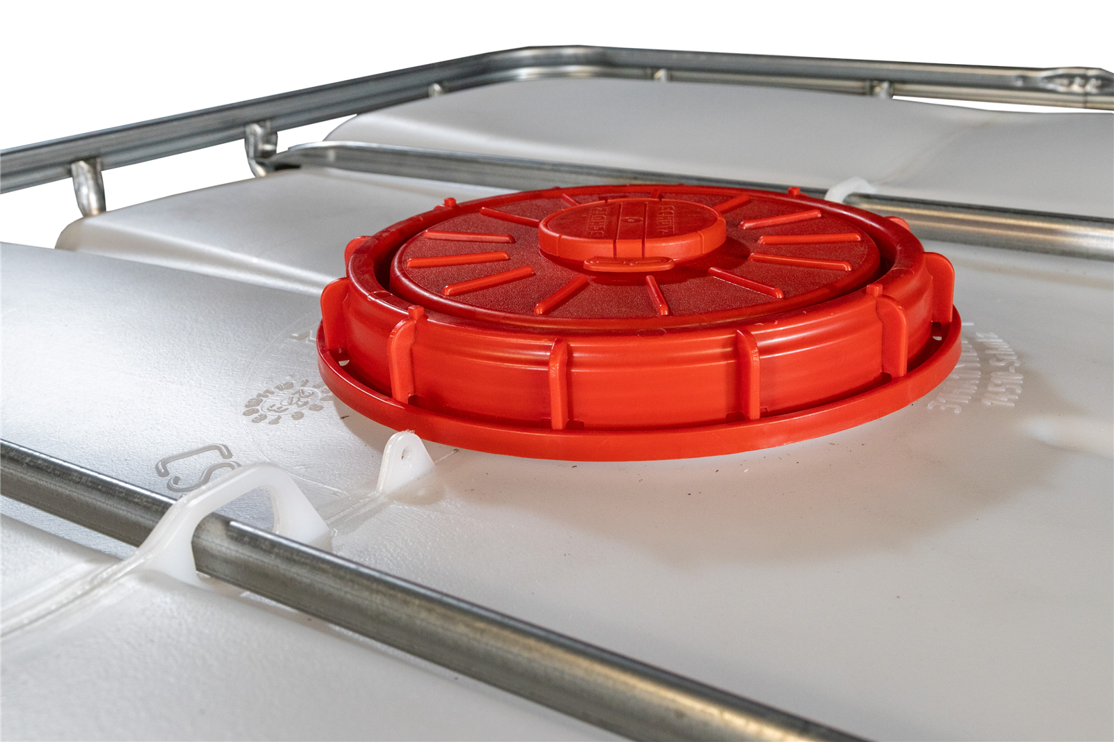 IBC-Container 1000l neu ECOBULK HX auf Kunststoffpalette 225mm Deckel mit Gefahrgutzulassung (Schütz)