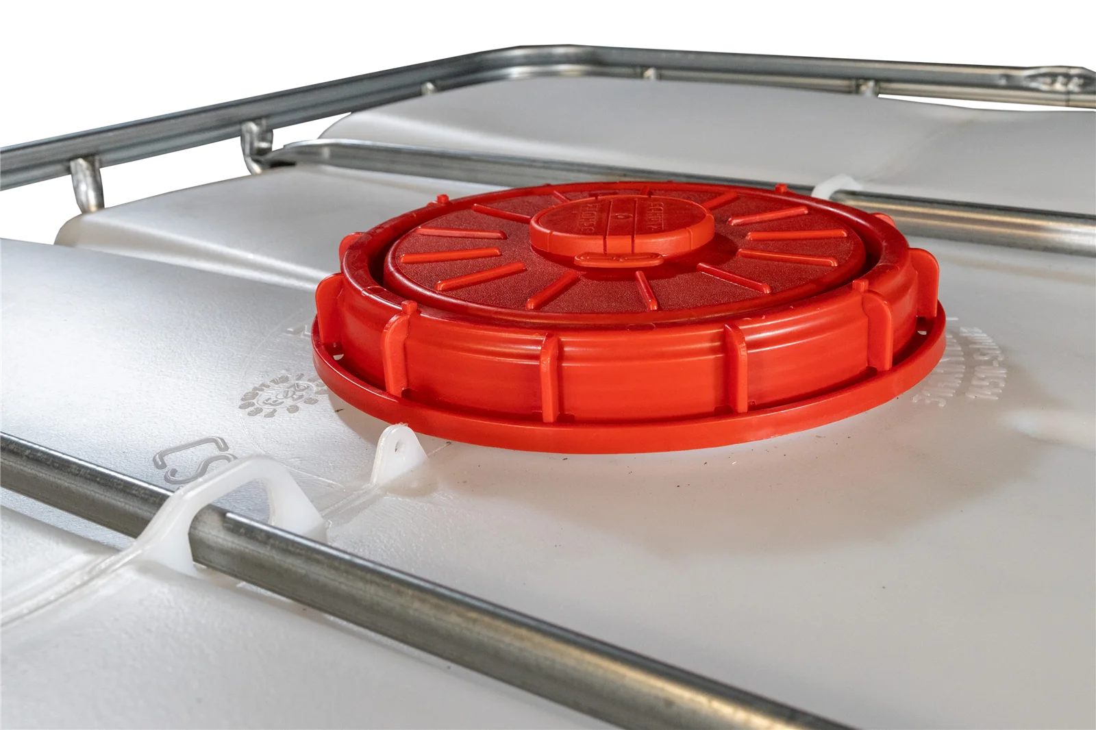 IBC-Container 1000l neu ECOBULK HX auf Kunststoffpalette 225mm Deckel mit Gefahrgutzulassung (Schütz)