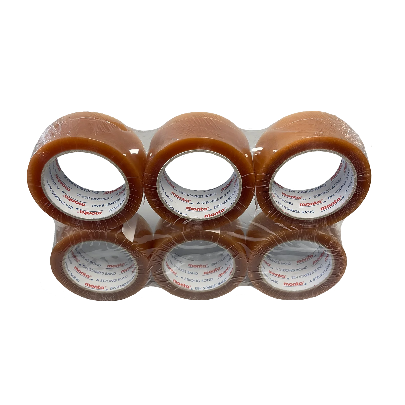 6er Bundle Paketklebeband transparent 66m x 50mm