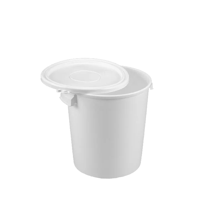 Eimer Hobbock 30l PE in weiß mit Gefahrgutzualssung und Lebensmittelzulassung