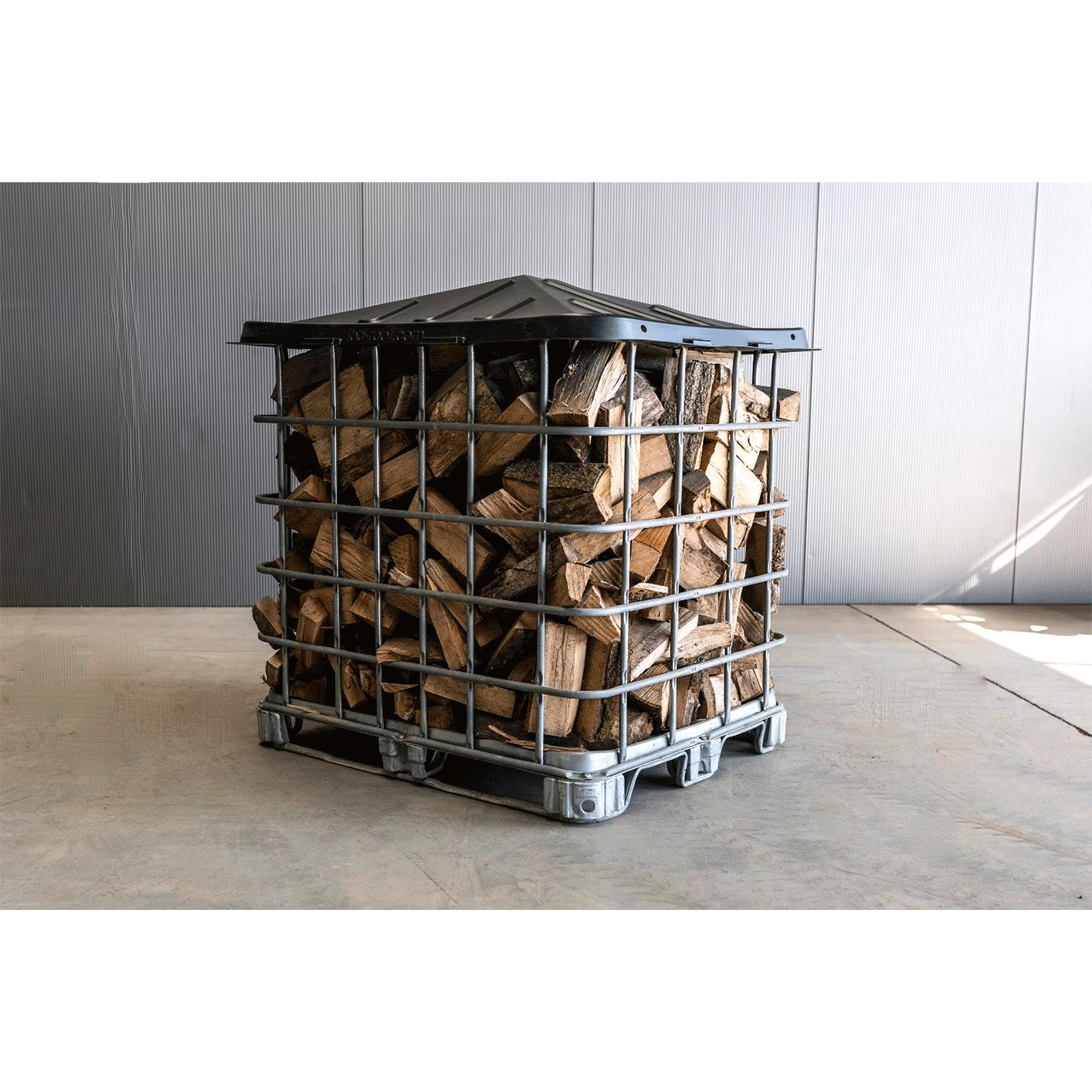 IBC-Abdeckung/IBC-Roof als Schutz für IBC-Container inklusive 4x Metallverriegelungen