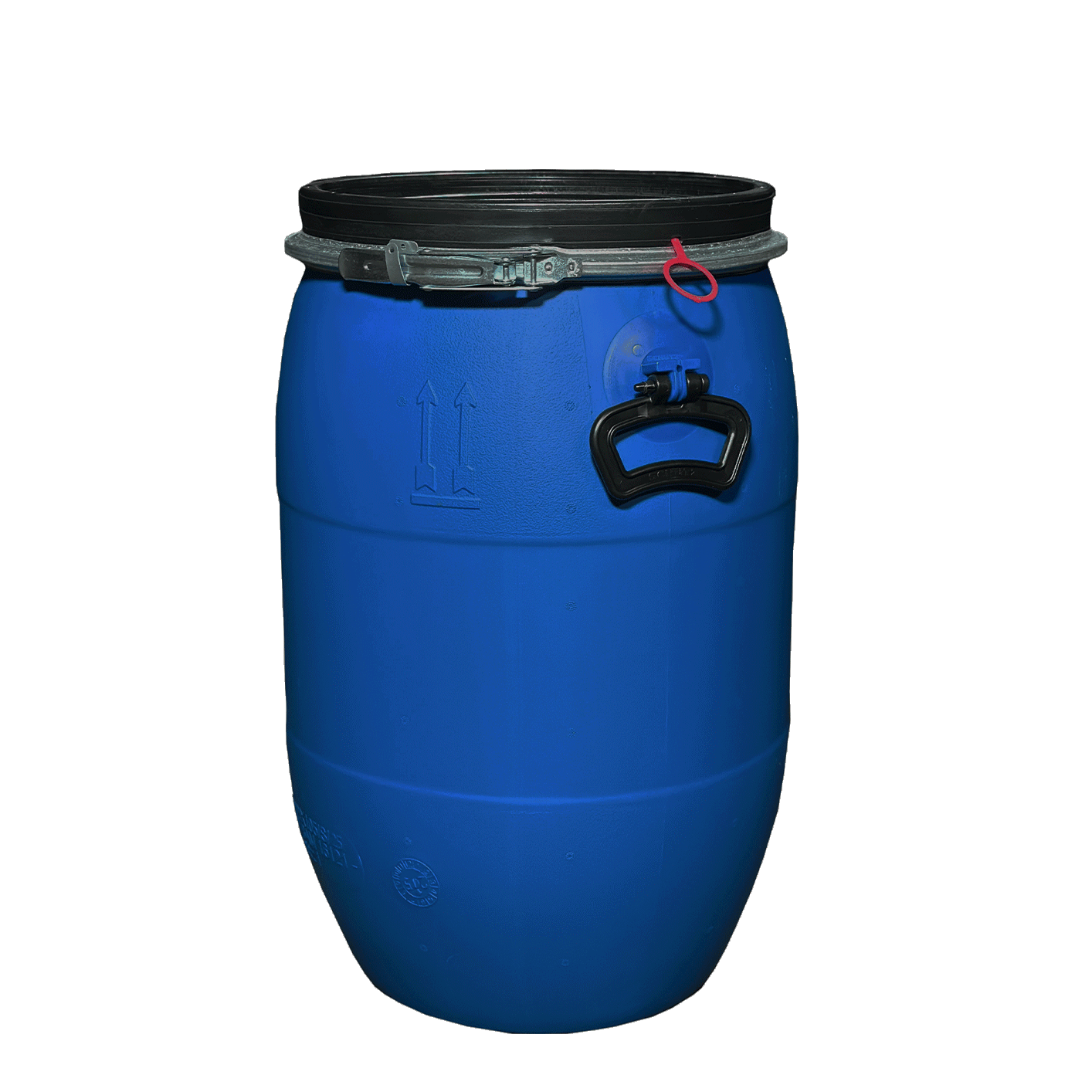 Kunststoffdeckelfass 60l STANDARD mit Gefahrgutzulassung und Lebensmittelzulassung NEU